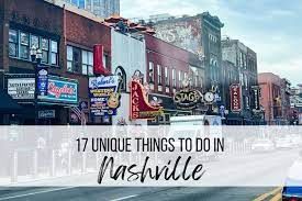 17 unique things to do in nashville