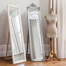 Shabby Chic Silver Solid Wood Framed