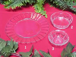 Clear Glass Plates Plain 11 Party