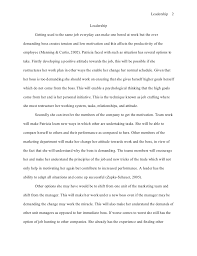 Leadership Essay        Free Samples  Examples  Format Download            Reflective Statement Today s leaders    