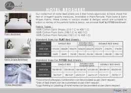 Hotel Bed Sheet 300 T C 90 X112
