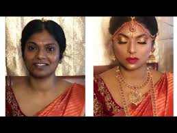 south indian bridal muhurtham makeup