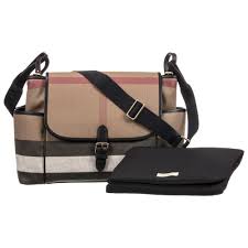Burberry Canvas Baby Changing Bag 40cm Baby Changing