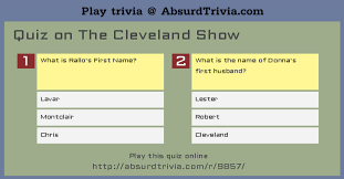 Think you know a lot about halloween? Trivia Quiz Quiz On The Cleveland Show