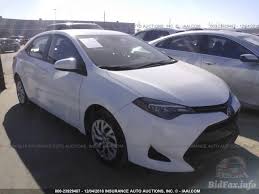 For 2018, the toyota corolla compact sedan carries over with no changes of note. 2018 Toyota Corolla 2018 White 1 8l Vin 5yfburhe0jp766951 Free Car History