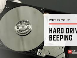 why is your external hard drive beeping