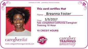 certified nursing aide c n a license
