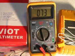 digital ammeter multimeter capacitor