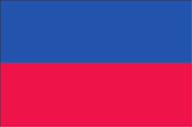 The national and official state flag of haiti; Flagge Haiti 110 G M Www Flaggenmeer De