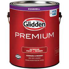 Glidden Premium 1 Gal Base 1 Eggshell Interior Paint White