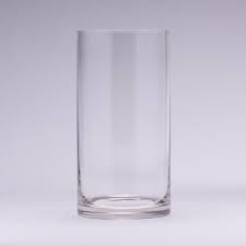 Clearance Cylinder Vase Clear Glass