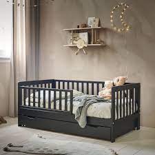Black Plume Toddler Bed By Petite