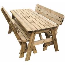 3ft 90cm Picnic Table And Bench Set