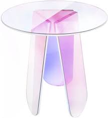 Acrylic Rainbow Color Coffee Table