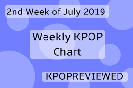 Weekly Chart Second Week Of July 2019 Kpop Review