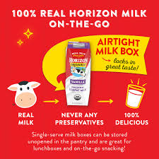 horizon organic low fat vanilla milk