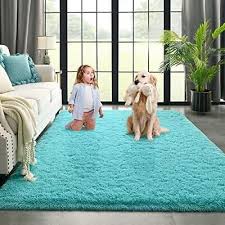 teal blue area rug for bedroom living