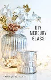 Diy Mercury Glass Centrepiece