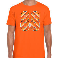 Nederland was bijna niet van de . 1988 Ek Nederlands Elftal Supporter T Shirt Oranje Voor Heren Fun En Feest