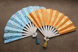 make japanese fans diy paper crafts