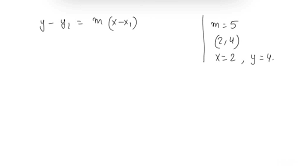 Solved Identify The Point Slope Form