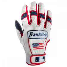 Franklin Cfx Chrome 4th Of July Mens Batting Gloves