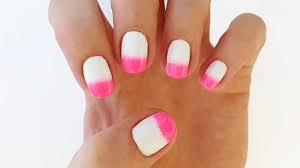 ombre nails without sponge new video