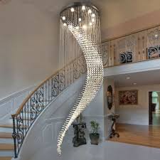 Crystal Led Ceiling Light Stair