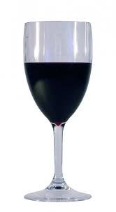 Large Acrylic Wine Glass