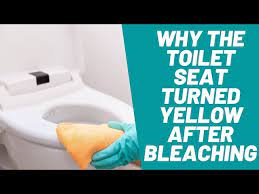 Why The Toilet Seat Turned Yellow After