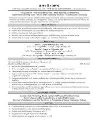 15 Example First Year Teacher Resume Sample Resumes