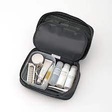 nylon makeup box s black 23x15