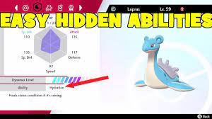 How to get EASY HIDDEN ABILITY Pokemon in Sword/Shield - YouTube