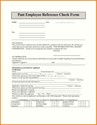 Employment Reference Check Template Barca Fontanacountryinn Com