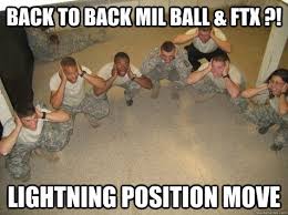 Lightning Position ROTC memes | quickmeme | Army | Pinterest ... via Relatably.com