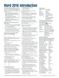 Reference Guide Template Word
