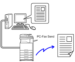 Sending A Fax Directly From A Computer Mx M365n Mx M465n Mx M565n