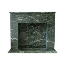 Green Veined Marble Fireplace Surround