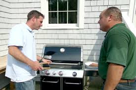 install a natural gas barbecue grill