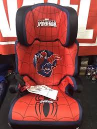 Kids Spiderman Booster Car Seat 2 In 1
