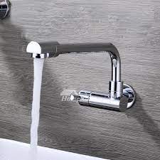 wall mount kitchen sink faucet single