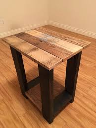 Pallet Wood Side Table Diy Project