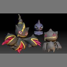 STL file Pokemon Shuppet Banette Mega Evolution・Model to download and 3D  print・Cults