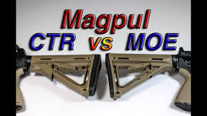Magpul Moe Vs Ctr Stock Comparison