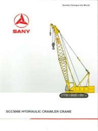 Sany Scc500e Specifications Cranemarket