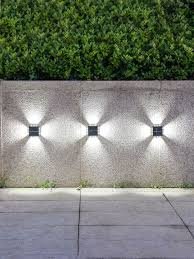 Solar Powered Outdoor Wall Light