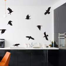 Black Crows Wall Decal Nature Wall