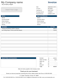 29+ Simple Invoice Template Excel Free Images