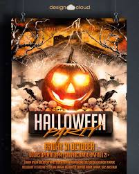 Halloween Party Flyers Templates Clipart Images Gallery For