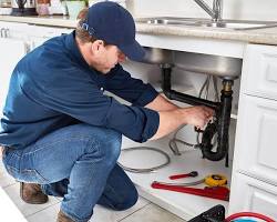 plumber Nice working on a sink 